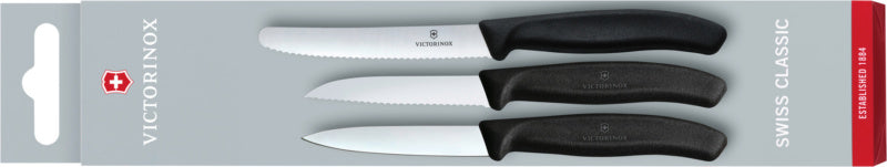 Sada stolních nožů a nožů na zeleninu SwisClassic, tři kusy