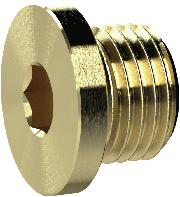 Závitová zátka, vnitřní šestihran a objímka