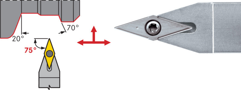 Držák s upínáním SVVB, pozitivní, neutrální