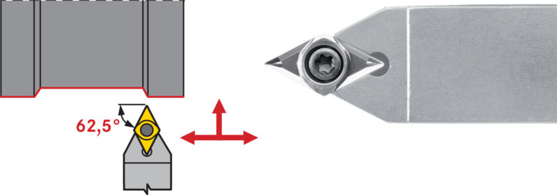 Držák s upínáním SDNC, pozitivní, neutrální