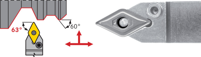 PDNN držák s upínáním, neutrální