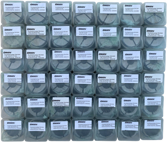 Sady upínacích kleštin DIN6343 173E, kruhové