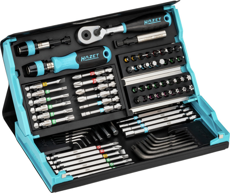 Sada bitů a šestihranných klíčů, 1/4 palce