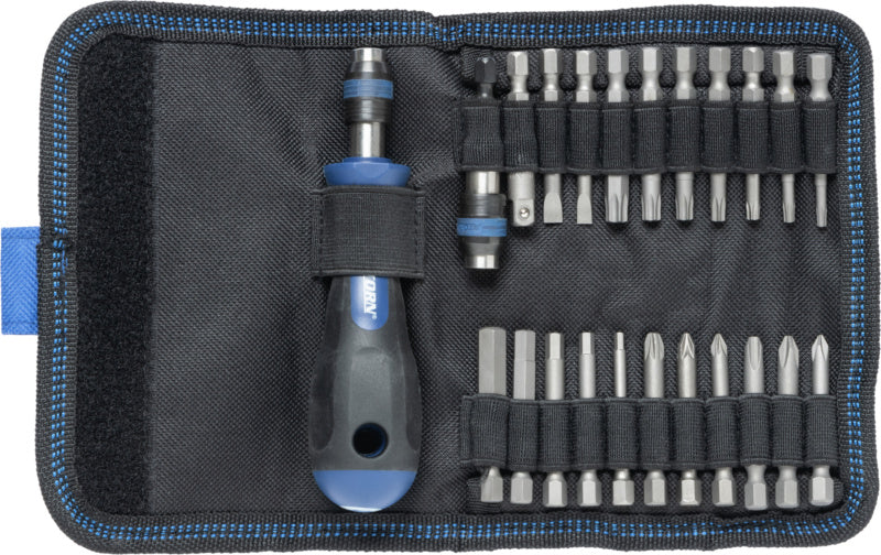 Ruční držáky bitů, sada 23 ks