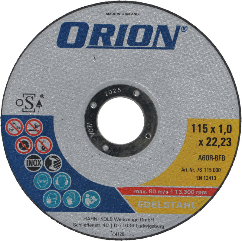 Řezné kotouče na nerezovou ocel – extra tenké