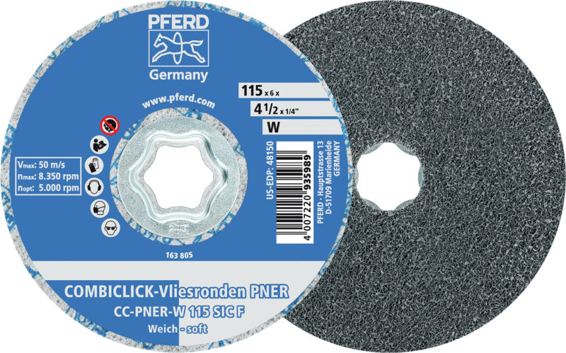 Lisovaný netkaný kotouč COMBICLICK