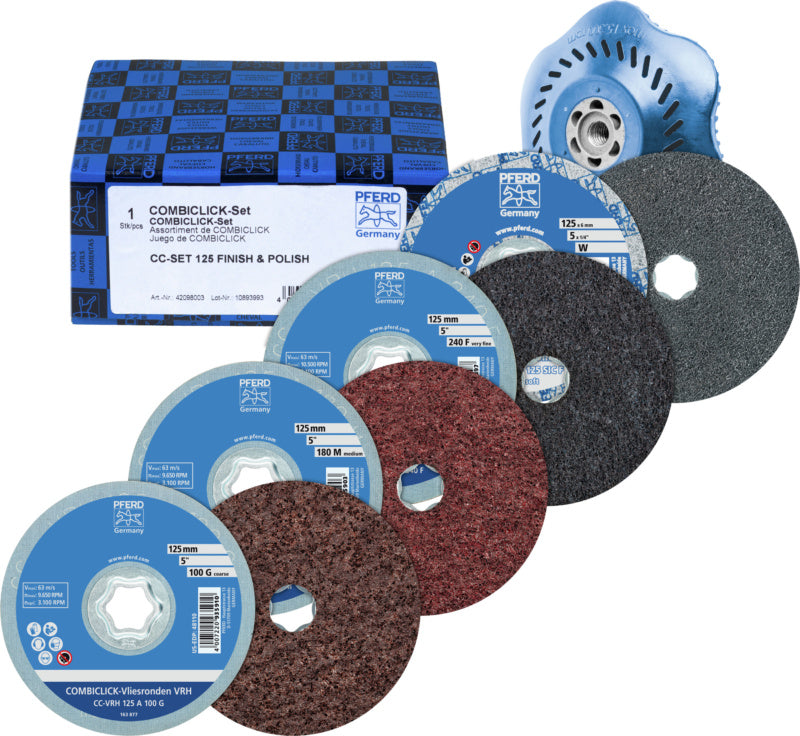 Sada netkaných kotoučů COMBICLICK