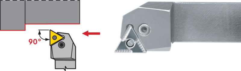 PTGN držák s upínáním, pravý