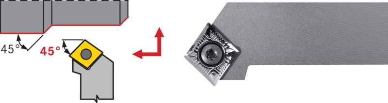 Držák s upínáním SCSC, pozitivní, pravý