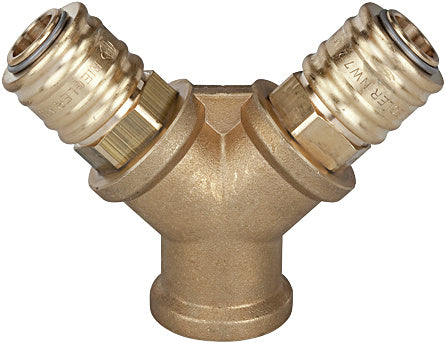 Rozdělovač NW 7.2 se dvěma rychlospojkami