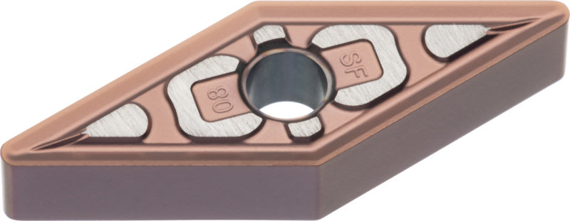 Vyměnitelná břitová destička VNMG, dokončovací FM1