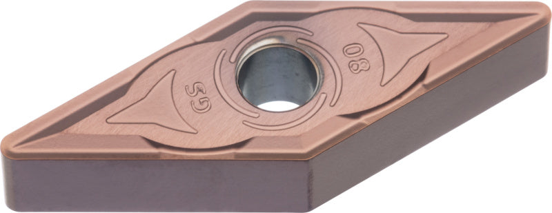 Vyměnitelná břitová destička VNMG, středně hrubé obrábění MM1