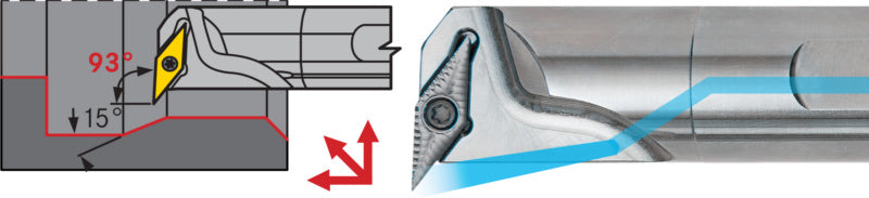 Vrtací tyč SVUC HPT, pozitivní