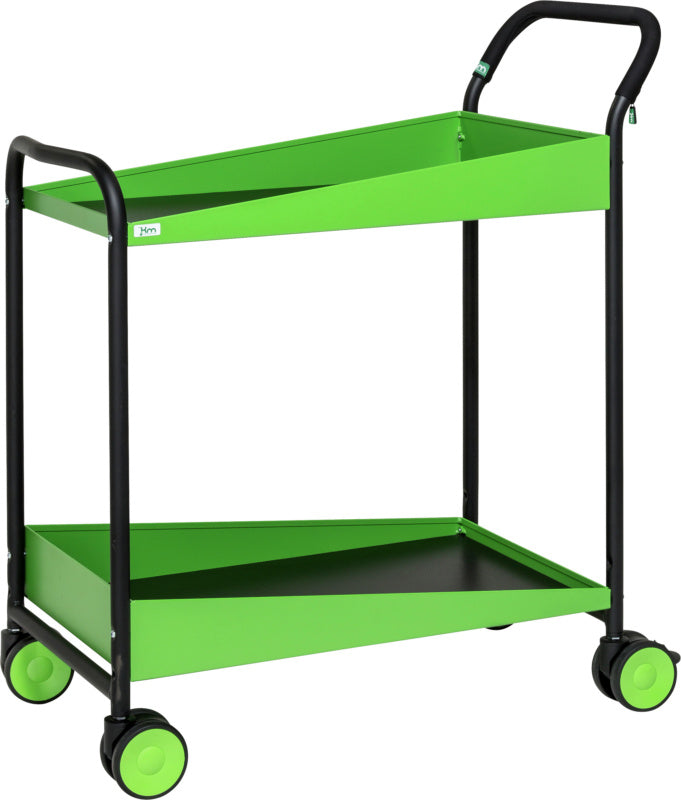 Servírovací vozík KM1987 se dvěma vanami