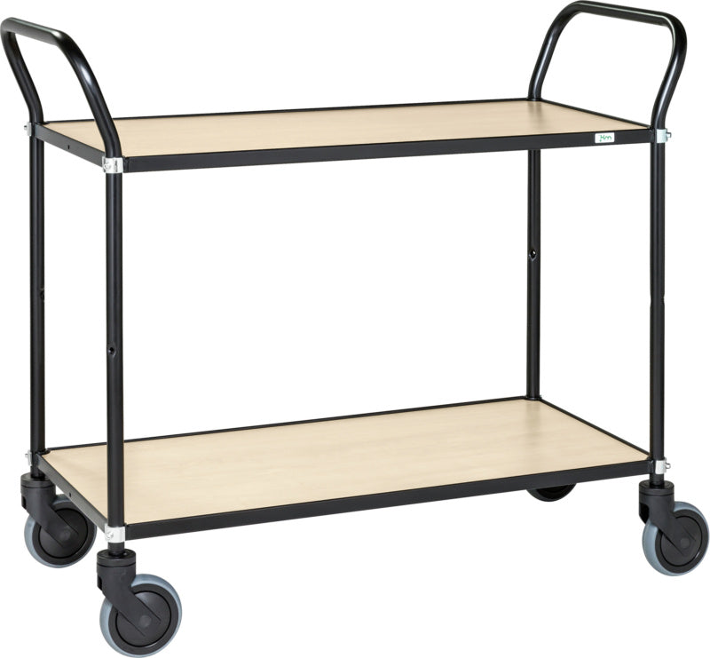 Servírovací vozík konstrukce KM8112 se dvěma ložnými plochami