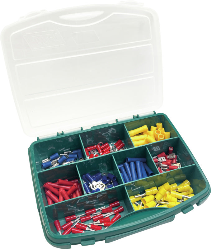 Sada izolovaných krimpovacích konektorů 0,5 až 6 mm²