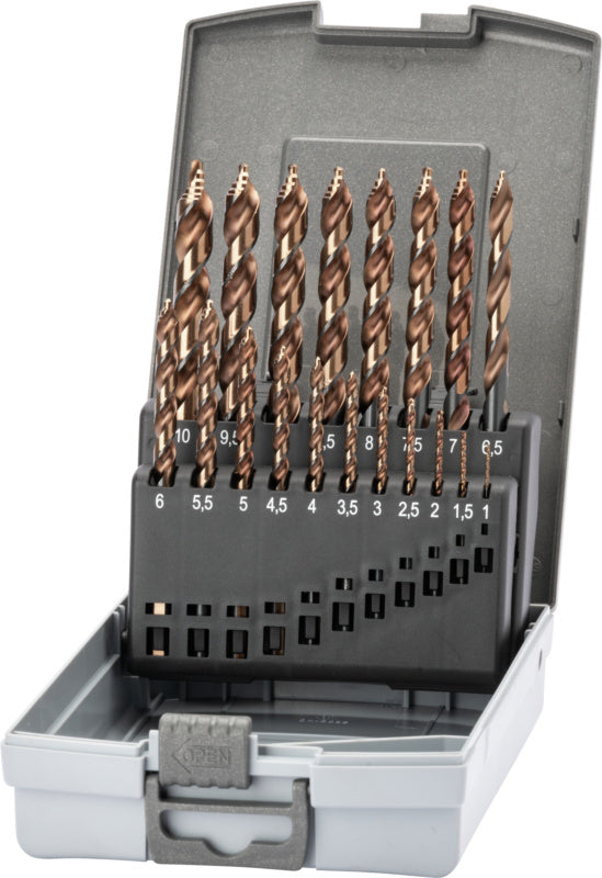 STUPŇOVÝ VRTÁK HSSE, typ N, temperovaný s fialovým povrchem