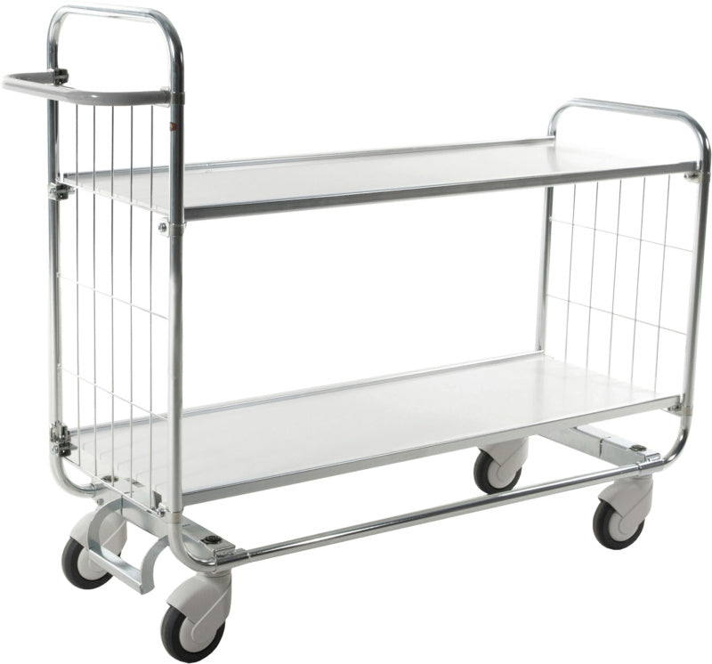 Patrový vozík řady 8000, nosnost 250 kg, centrální brzda