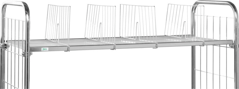 Dělicí přepážka polic řady 8000, pozinkovaná