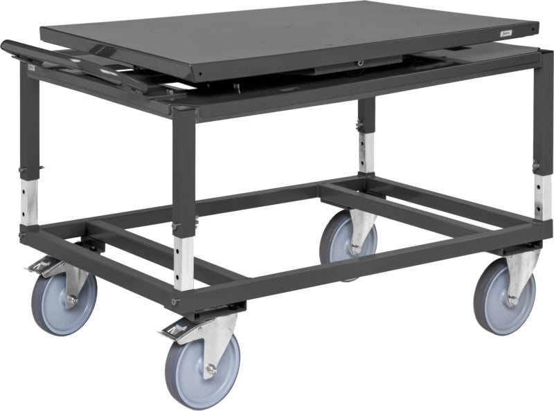 Paletový vozík z oceli s otočným talířem