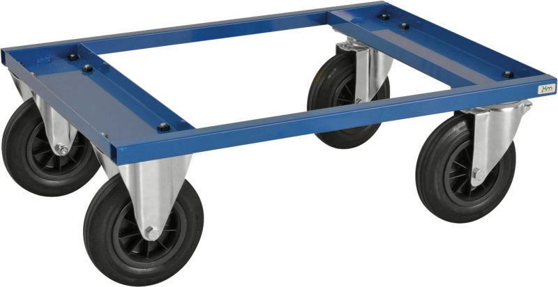 Vozík na půlpalety vyrobený z oceli, nízký