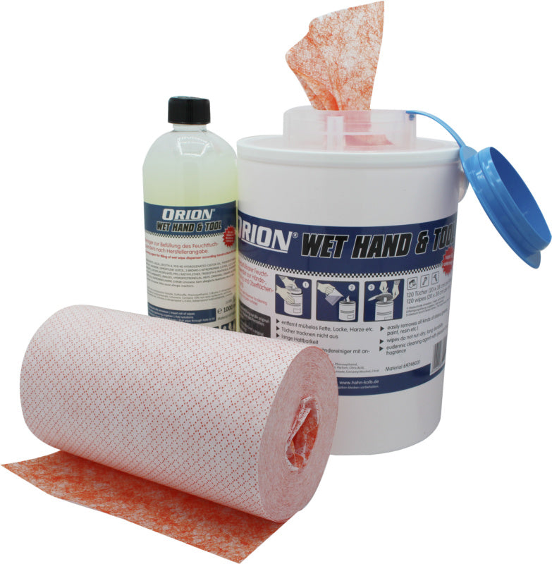 Vlhčené čisticí utěrky, startovací sada