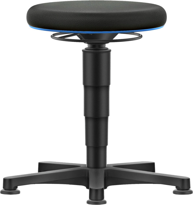 Univerzální stolička s podlahovými kluzáky, textil