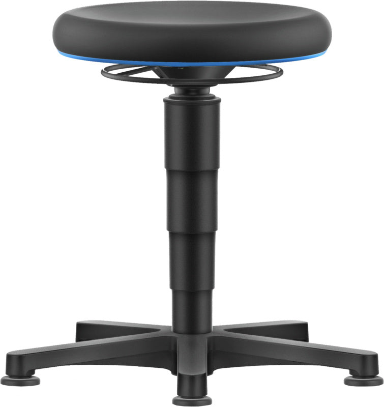 Univerzální stolička s podlahovými kluzáky, integrální pěna