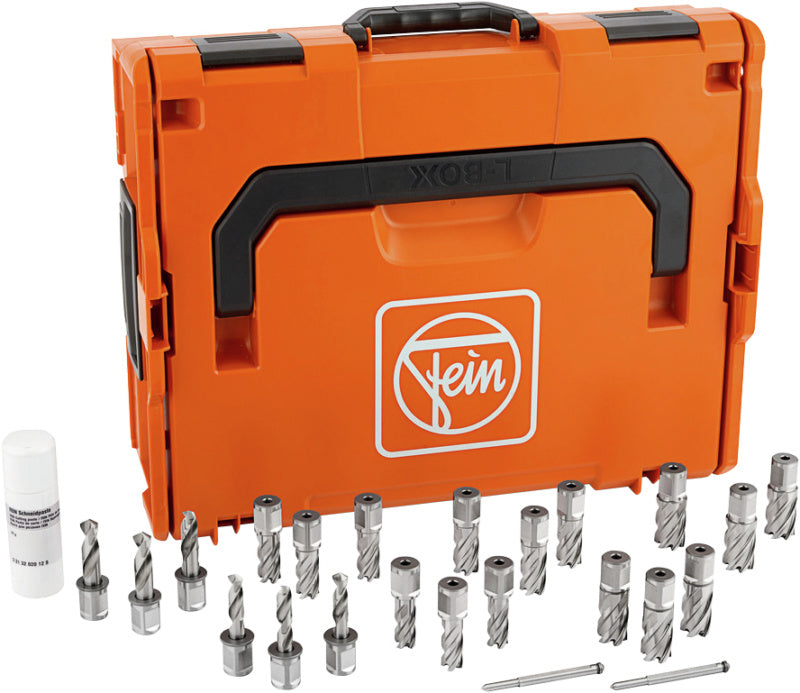 Uživatelská sada s jádrovými vrtáky HSS v L-BOXX