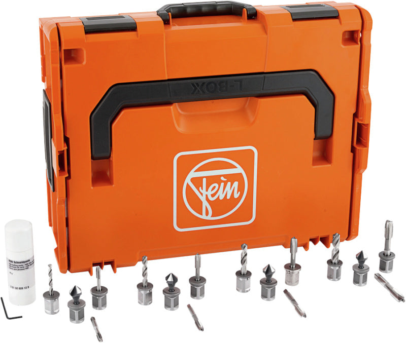 Rozsáhlá uživatelská sada příslušenství pro závitníky