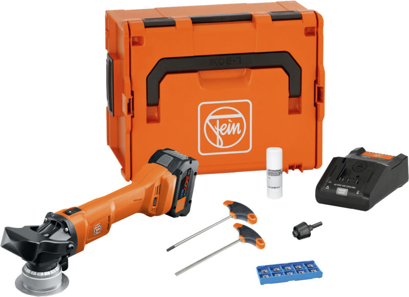 Akumulátorová svislá fréza na kov