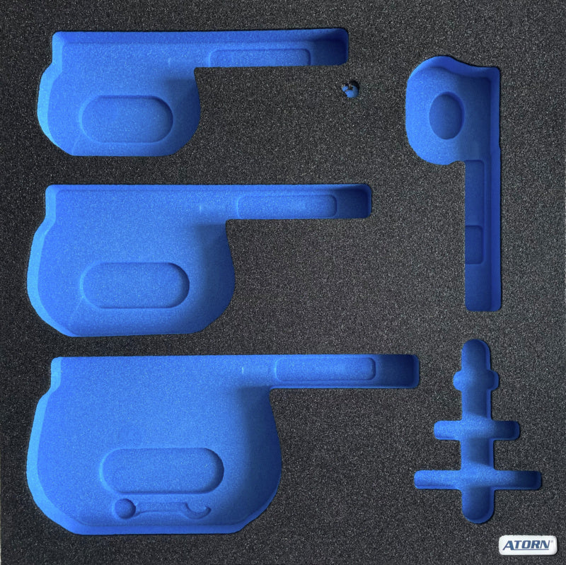 Vložka z tvrdé pěny, prázdná – 4 mikrometry