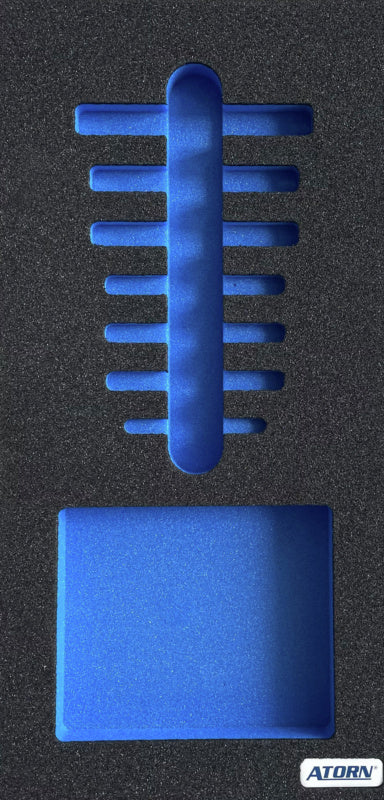 Vložka z tvrdé pěny, prázdná – 7 mezních trnů