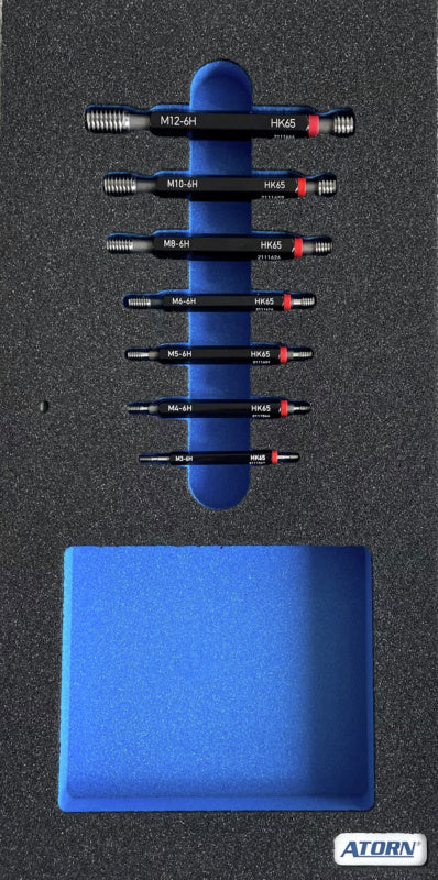 Vložka z tvrdé pěny – závitové mezní trny 7