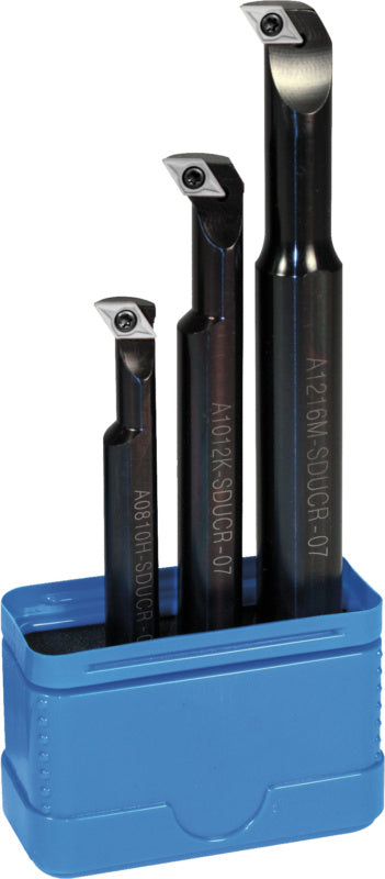 Sada ocelové vrtací tyče SDUC, odsazení, pozitivní pravá