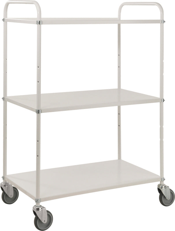 Patrový vozík se 3 otočnými ložnými plochami, vysoký