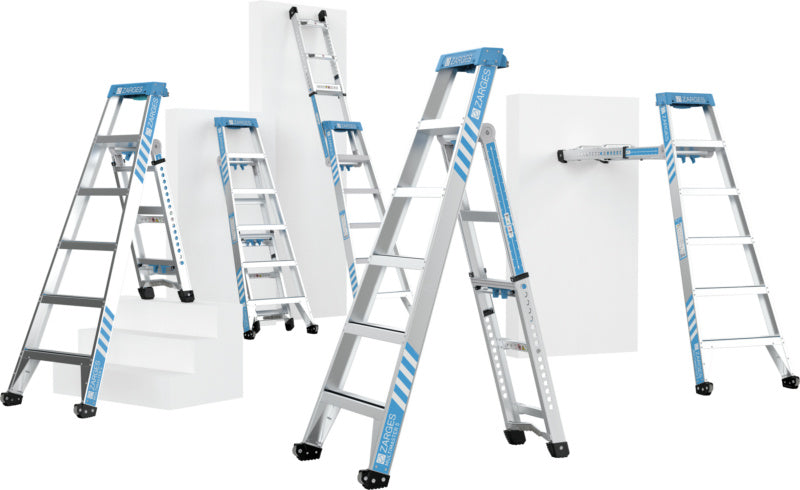 Univerzální hliníkový žebřík MultiMaster 5 se schůdky