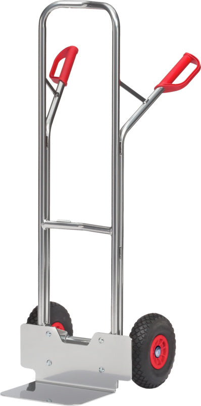 Hliníkový vozík na pytle s PU pneumatikami