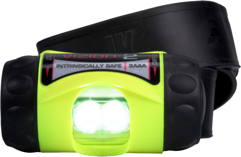 Bezpečnostní čelová svítilna a svítilna na přilbu UK 3AAA eLED VIZION I-E (VIZION2)