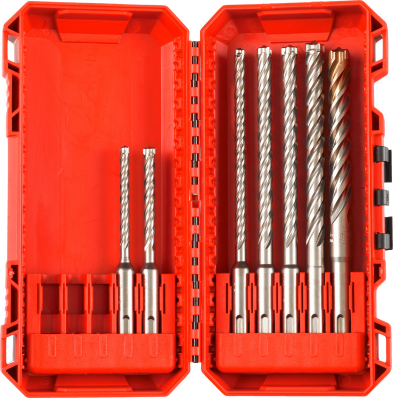 Sada vrtáků pro vrtací kladiva vhodná pro SDS-Plus MX4, 5 kusů