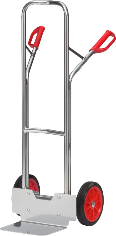 Hliníkový vozík na pytle s celopryžovými pneumatikami