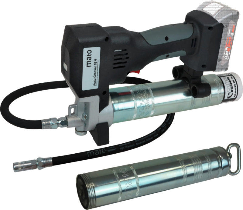 AccuGreaser – akumulátorová mazací pistole Basic-S-LS 18 V (bez dobíjecí baterie a bez nabíječky)