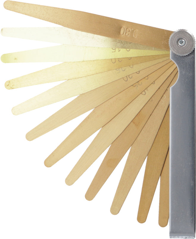 Mosazné spárové měrky, třída přesnosti T2