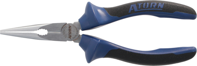 Kleště s úzkými čelistmi, rovné, s dvoudílnými kryty rukojetí, s izolací VDE