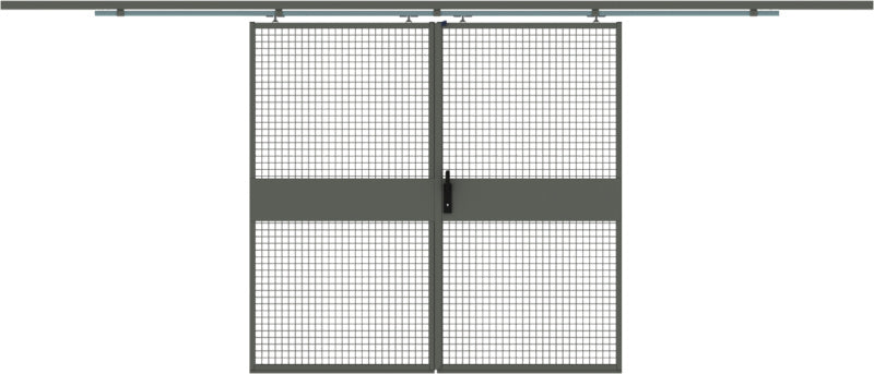 Element posuvných dveří pro příčkový systém