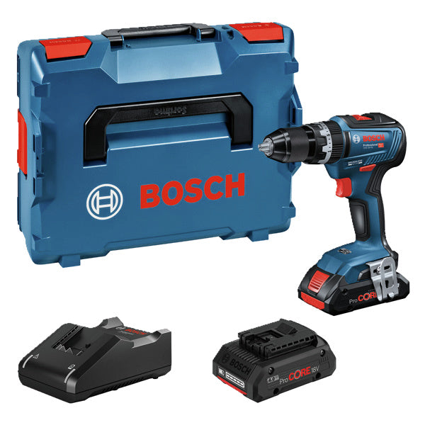 Akumulátorový příklepový vrtací šroubovák GSB 18V-55