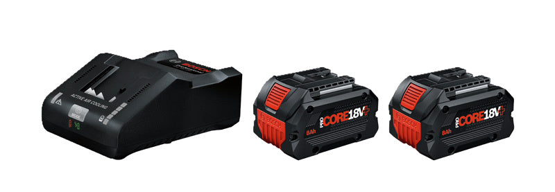 Startovací sada s PC 18 V 8,0 Ah + GAL 18V-160