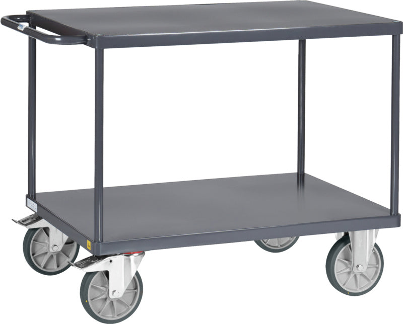 ESD stolový vozík se dvěma plošinami z ocelového plechu