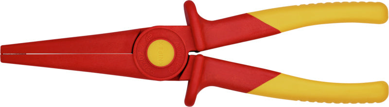 Kleště VDE s dlouhými úzkými čelistmi, vyrobené z plastu