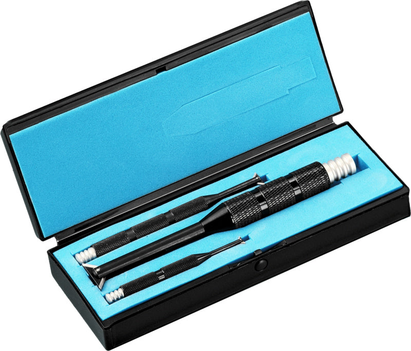 Sada reverzních odstraňovačů otřepů, 3 ks